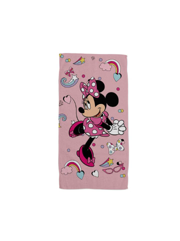 Disney Minnie Mouse Weiches Strandtuch – Saugstarkes Badehandtuch in Pink