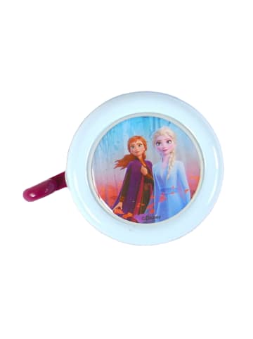 Fahrradklingel Eiskönigin Anna und Elsa in Hell-Blau
