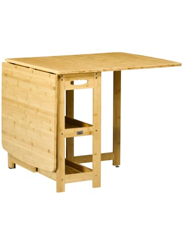 Klapptisch in Naturholz 149,5L x 80B x 73,5H cm