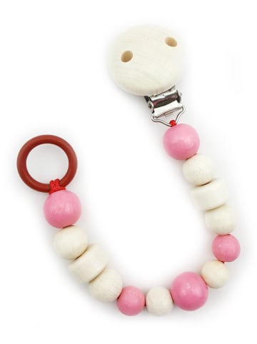 Schnullerkette in Soft/Rosa