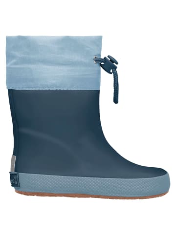 Barfuß-Gummistiefel uni in marine