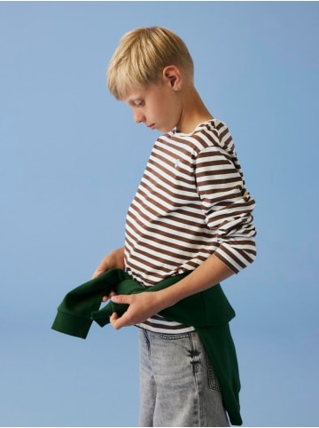 Langarmshirt Bio-Baumwolle Nkmlincon in pinecone