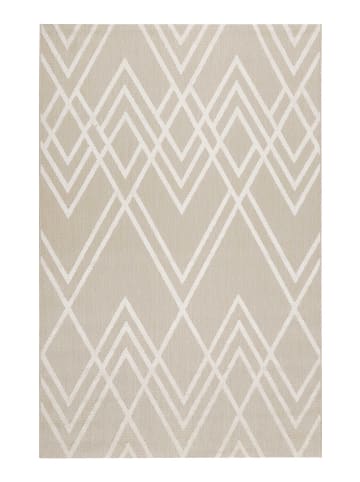 Outdoorteppich "Rave" in Beige/Creme Weiß