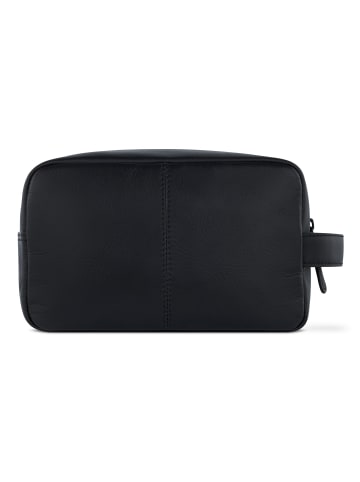 Clark Kulturbeutel Leder 20 cm schwarz