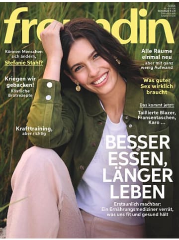 23 x FREUNDIN Zeitschrift (Gutschein für Jahres Abo)