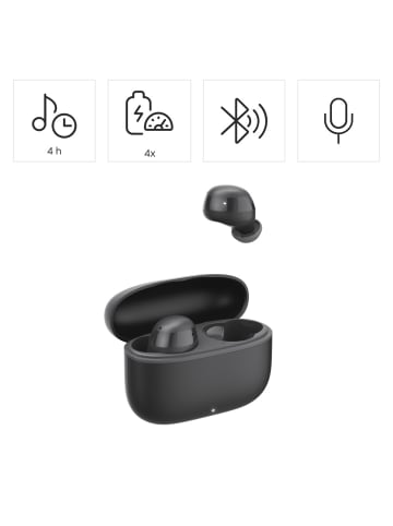 Bluetooth®-Kopfhörer Freedom Buddy II, TWS Earbuds, Schwarz