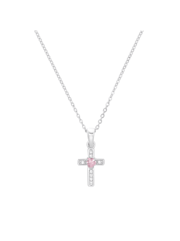 Kette mit Anhänger Silber 925, rhodiniert in Silber