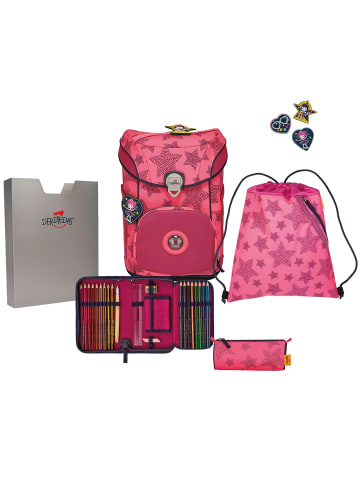 ErgoFlex Superflash Easy Schulranzen-Set neon star