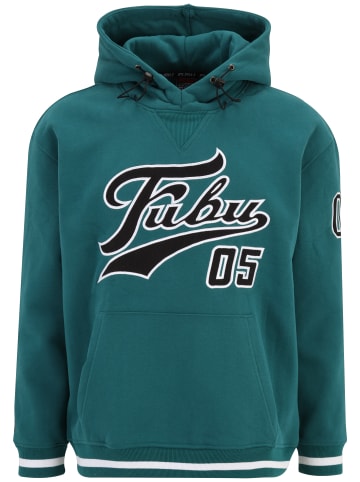 Sweat & Fleece - Hoody in green/black