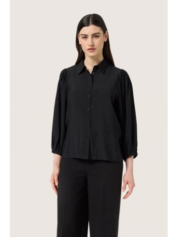 Langarm - Hemd SLLeodora Gerade Passform in Black