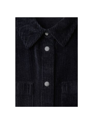 Langarmbluse in indigo night