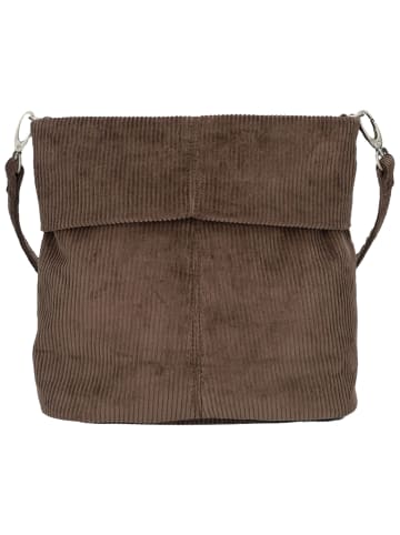 Beuteltasche Mademoiselle M8 in Cord-Wood