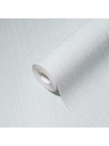 Tapete Pure Linen in Hellblau