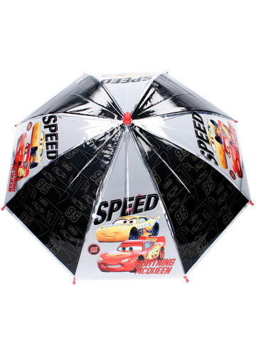 Stockschirm | schwarz & transparent | Disney Cars | Kinder Regenschirm