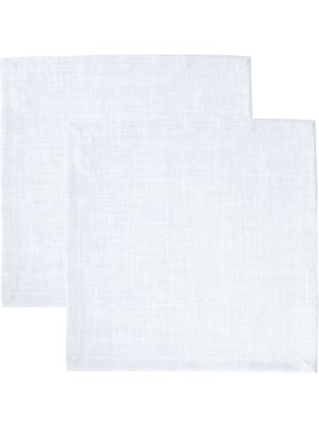Serviette 2er-Pack Loft in weiß