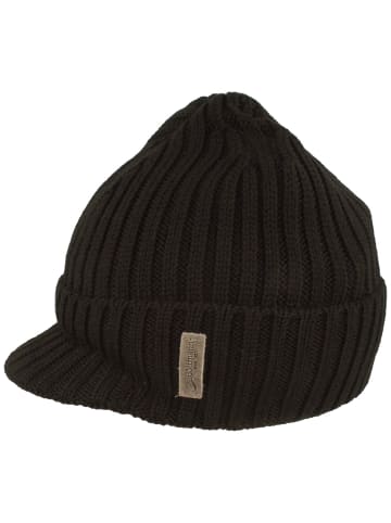 Strickmütze in schwarz