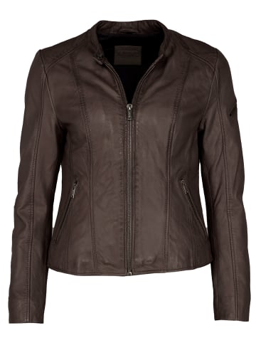 Lederjacke 31021532 in dunkelbraun