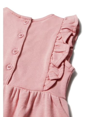 Jumpsuit mit Rüschen in rosa