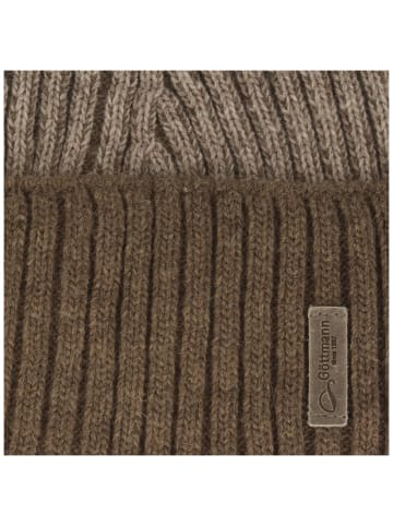 Strickmütze in braun
