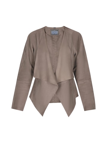 Women Jacket in taupe grey