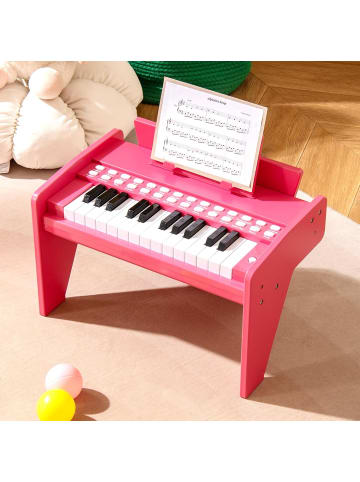25 Tasten Keyboard Kinder ab 3 Jahren in Rosa