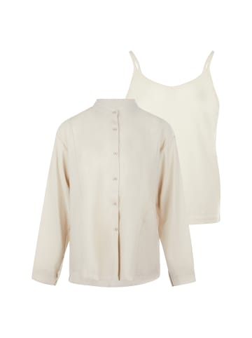 Women 2-Piece Set in Light Beige