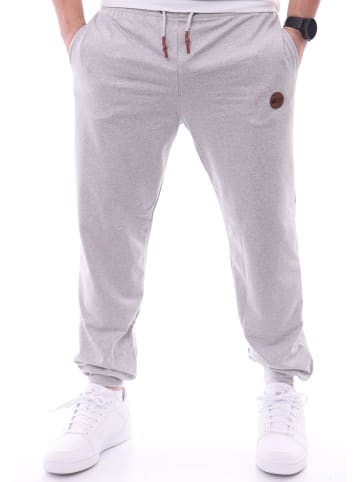 Jogginghose mit Brandpatch in grau