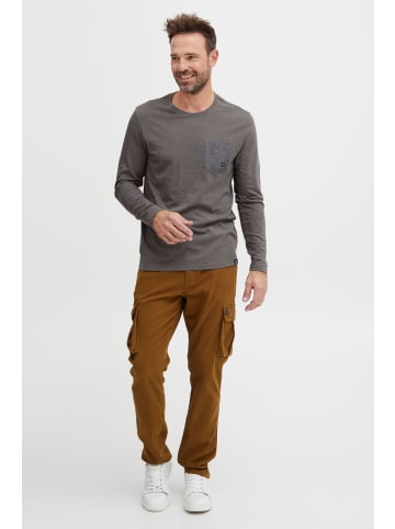 Langarmshirt FQDanfo in Grau