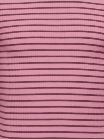 Rippstrick Langarmshirt Kmgmaude Mini in sea pink