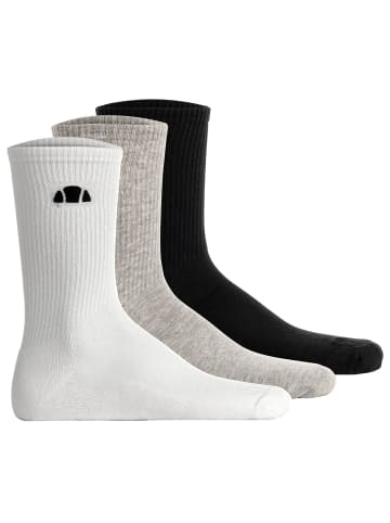 Socken 3er Pack in Schwarz/Weiß/Grau