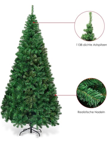 Künstlicher Weihnachtsbaum in Grün