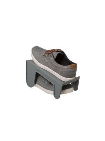 Schuh-Organizer, 5 Stück in Grau, 13,5 x 24 x 13 cm