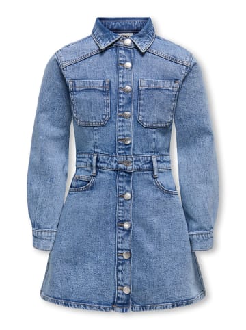 Jeanskleid in Medium Blue Denim