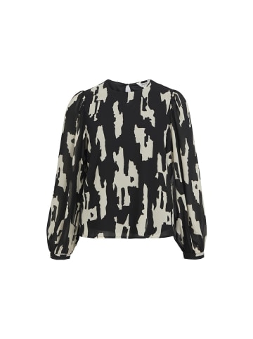 Langarmbluse in black1