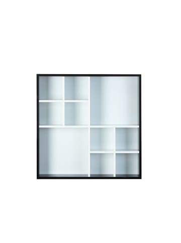 Regal Decent Schwarz 70 x 13 cm