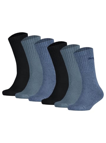 Socken 6er Pack in Denim