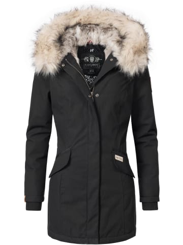 Wintermantel Cristal in Schwarz