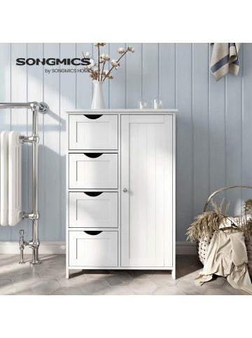Badezimmerschrank Sofie in Weiß - (B)30 x (H)82 x (T)55 cm