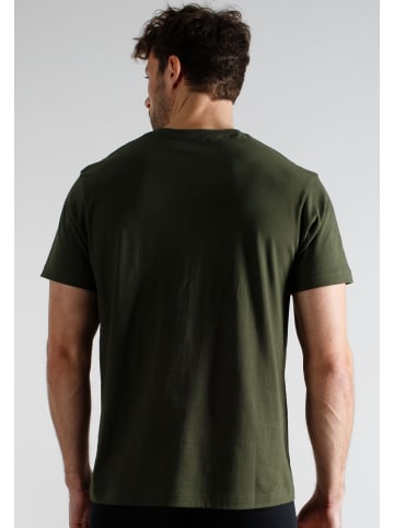 T-Shirt 3Er Pack Ohio in grün-mittel-uni