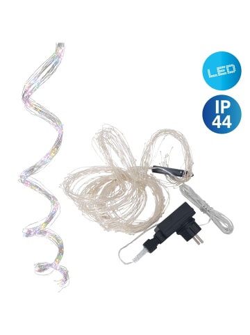 LED Lichterkette "SCHWEIF" in bunt - (L)250 cm x (B)2 cm x (H)2 cm