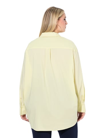 Hemdbluse in weiches gelb