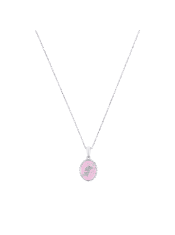 Kette mit Anhänger Silber 925, rhodiniert in Silber