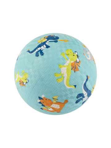 Kautschukball Drache, 17cm in türkis