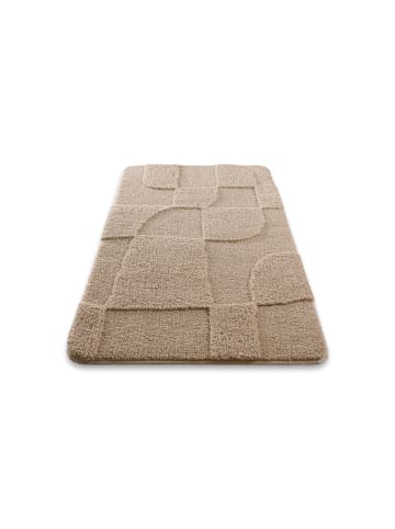 Badematte "Davie" in Sand Beige