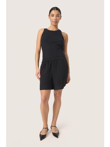 Shorts SLBelira Gerade Passform in Black