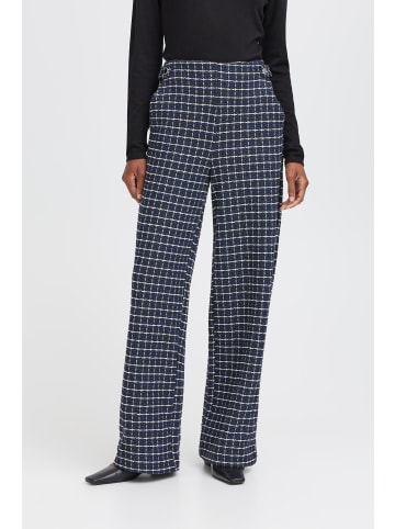 Hose IHKATE Regular fit in PATRIOT BLUE CHECK