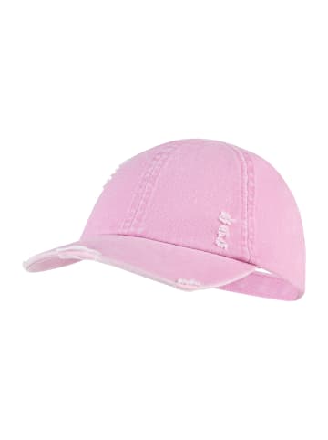 Basecap Jeans in rosa