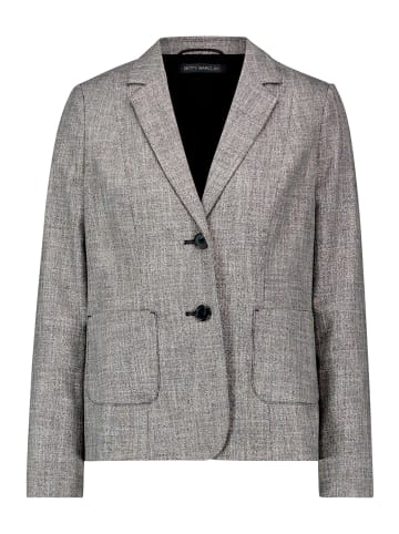 Kurzblazer langarm in Grey Melange