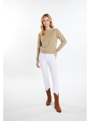 Damen Strick Pullover in Beige