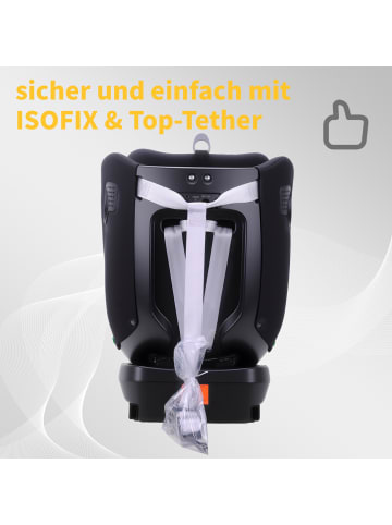 Kindersitzerhöhung Auto, ISOFIX, 100-150cm, ECE R44/04